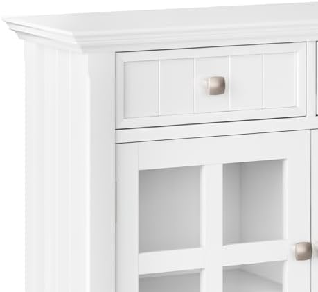 simplihome acadian storage bench and cabinet set in, view 10