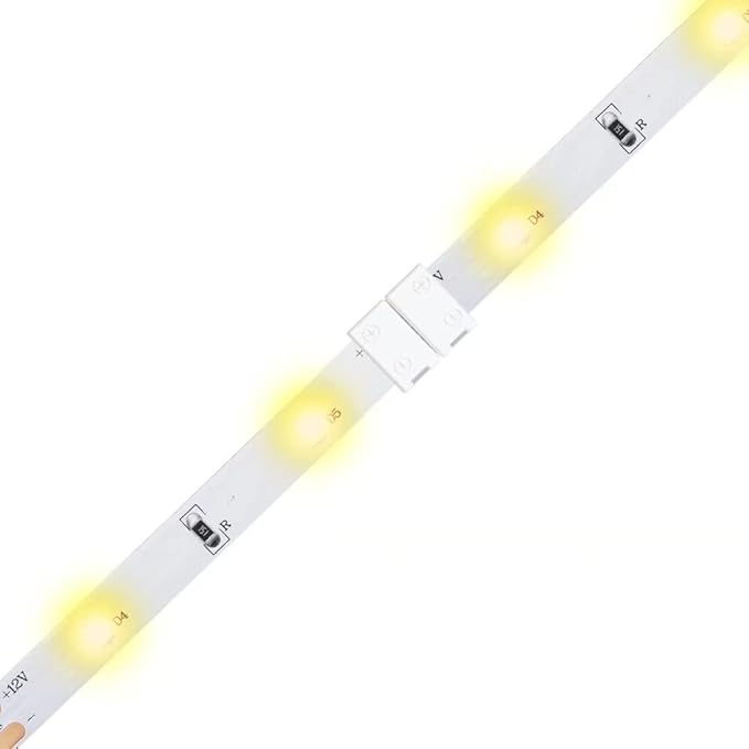 LightingWill 10pcs Pack Strip to Strip Unwired Gapless Solderless Snap Down - Image 6