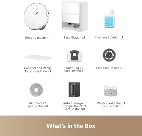 Mova P50 Pro Ultra Robot Vacuum and Mop, 000Pa Suction - Image 9