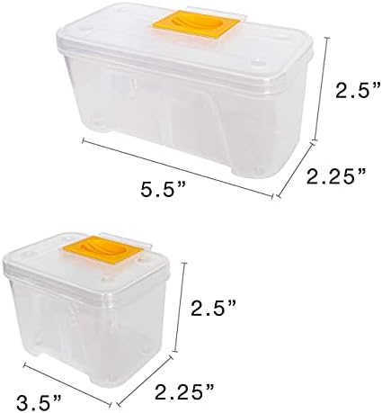 hardware tackle box storage with patented removable compartment, view 9