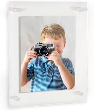 ArtToFrames 10x15 Inch Double Panel Floating Acrylic Picture Frame comes by ArtToFrames