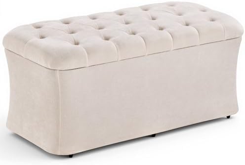 onbrill storage ottoman bench, end of bed bench, view 9