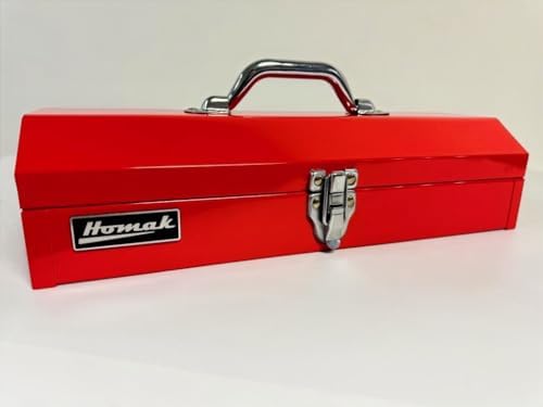 homak tool box, 16" portable steel small tool, package contents