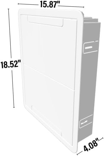 Legrand - OnQ Cable Management, In-Wall Media Box, Dual Purpose Structured - Image 2