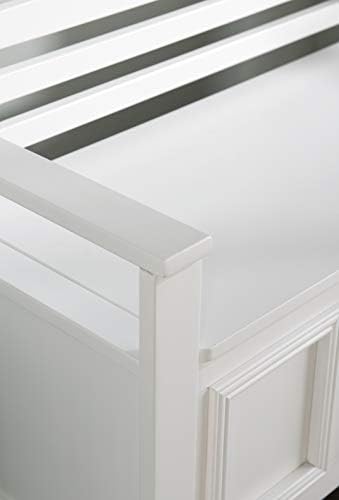 linon laredo storage bench, view 12