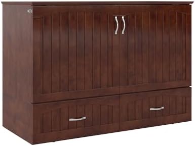 afi, southampton murphy bed chest full with 6", view 9
