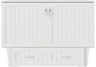 afi, nantucket murphy bed chest full with 6", view 10