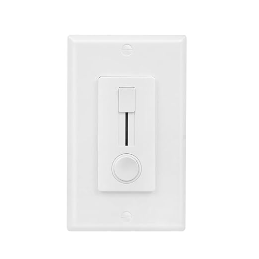 Dimmer Switch and LED Driver Single Integrated Unit, 120V AC to 12V DC by KEYGMA