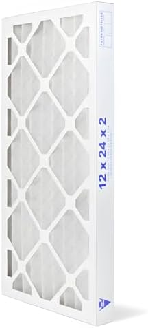 AIRx Filters 12x24x2 Furnace Filter MERV 8 Pleated Replacement HVAC AC Air Filter, Dust, Easy Installation, Contaminant Reducing,12-Pack