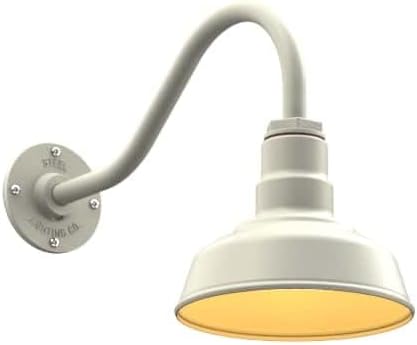 Steel Lighting Co. Hawthorne Barn Light | Outdoor Wall Mounted | 8 inch Dome | by SteelLightingCo