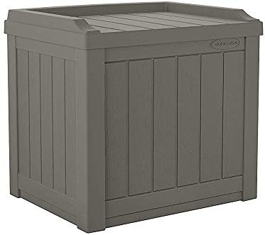 suncast 2 pack 22 gallon indoor or outdoor, side view