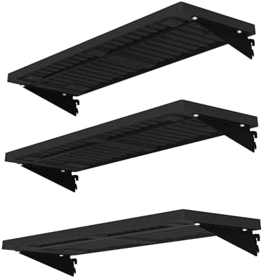 lifetime 0130 30"x10" shelf kit 3-pack for lifetime, side view