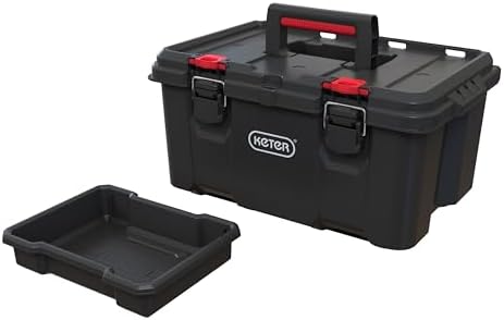 keter stack n' roll modular diy toolbox, stackable, close-up detail