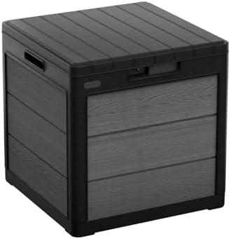 keter cortina 30 gallon resin deck box for, main product view