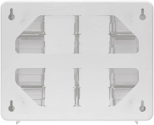 akro-mils 16-drawer plastic drawer storage cabinet for garage, front angle view