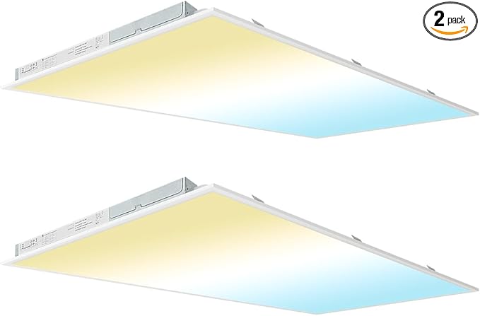 kadision 2x4 LED Flat Panel Light, 60W/50W/40W/30W/25W Adjustable, by kadision
