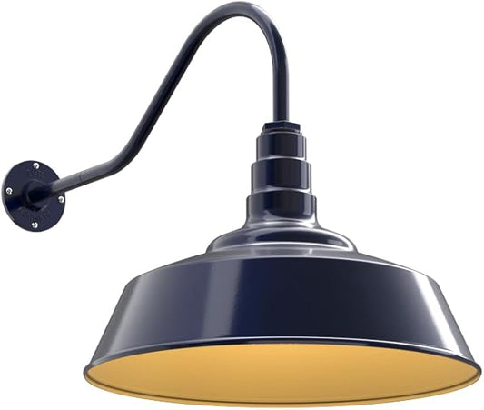 Steel Lighting Co. Large Outdoor Barn Light | Gooseneck Light Fixture | Made in by SteelLightingCo