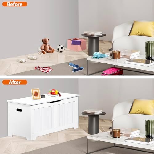 wooden storage chest,30/40 inch storage trunk w/2 safety, package contents