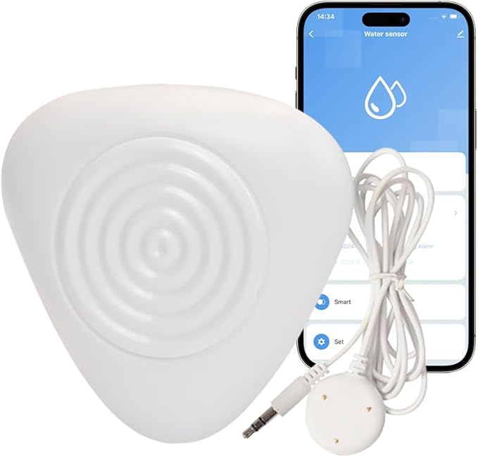 NEO Zigbee Water Sensor, Smart Water Leak Detector by NEO