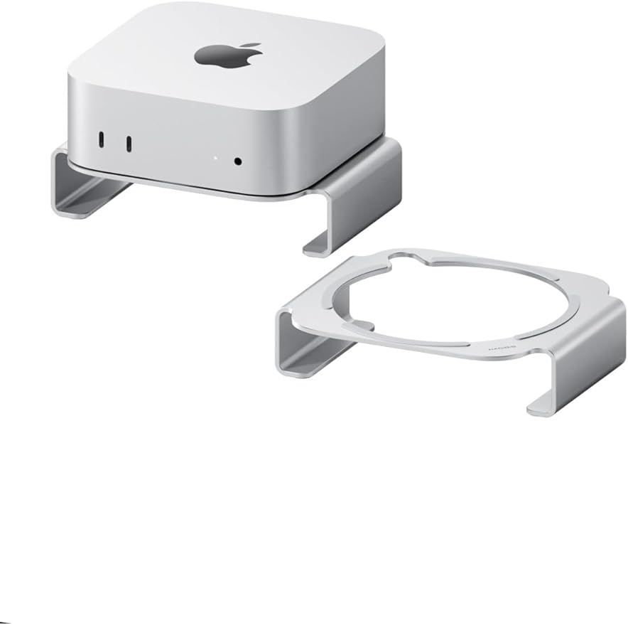 Hagibis Mac mini M4 Stand Aluminum Alloy Mount by Hagibis