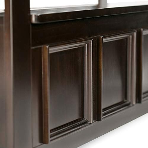 simplihome amherst 48" wide solid wood storage bench, package contents