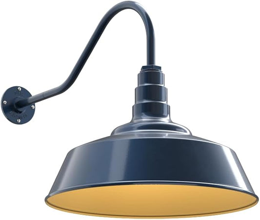 Steel Lighting Co. Large Outdoor Barn Light | Gooseneck Light Fixture | Made in by SteelLightingCo