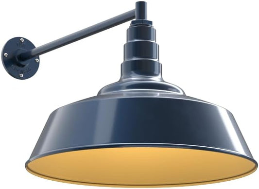 Steel Lighting Co. Large Outdoor Barn Light |Garage Light Fixture | Made in by SteelLightingCo