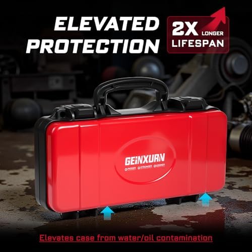 geinxurn 2 pieces metal 11 inches steel portable, package contents
