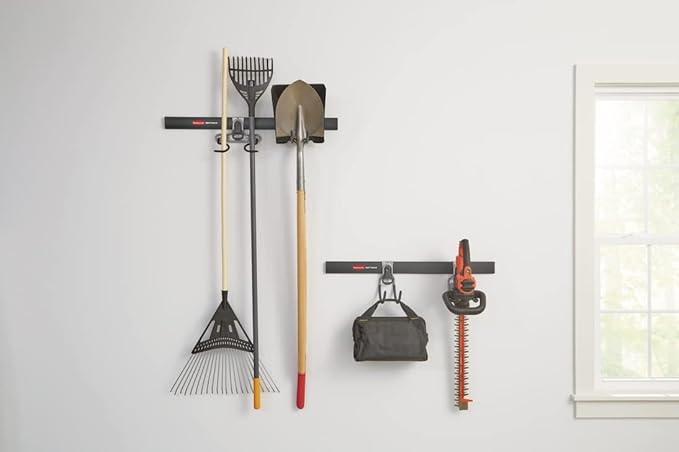 Rubbermaid FastTrack Garage Storage System Tool Hanging Kit, Wall Mount Holder - Image 12