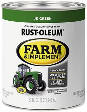Rust-Oleum Paint MACH IMPLMNT JD Green QT 280108