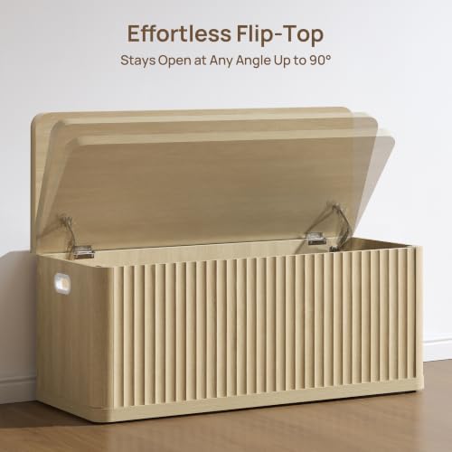 sicotas storage bench 40.2" wide shoe bench with, side view