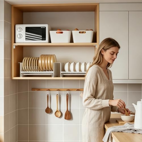 Alise 4Pcs White Stainless Steel L Brackets Heavy Duty for Wood Furniture | 1.8x1.8in Stainless Steel 90 Degree Corner Brackets, Floating Shelf Brackets, Angle Bracket for Wooden Furniture Joint Fixing