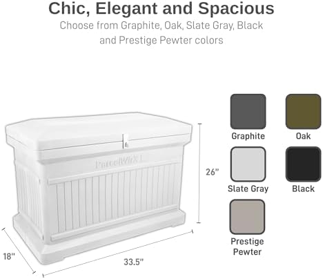 rts home accents parcelwirx premium horizontal storage cabinet/lockable, package contents
