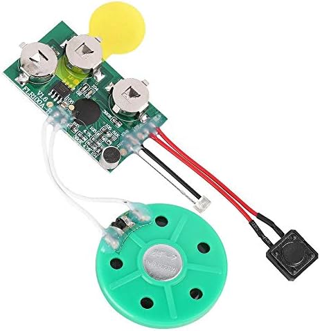 fosa DIY Greeting Card Chip, 60 Seconds Music Sound Audio Voice Recording by fosa