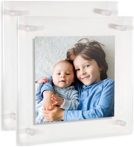 ArtToFrames 20x20 Inch Double Panel Floating Acrylic Picture Frame comes by ArtToFrames