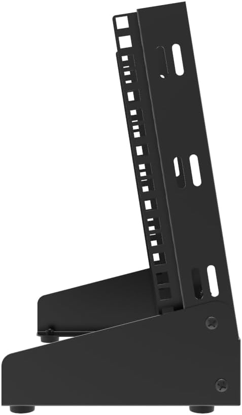 QiaoYoubang 6U Small Desktop Network Rack, 10 inch Mini Open Frame Desktop - Image 3