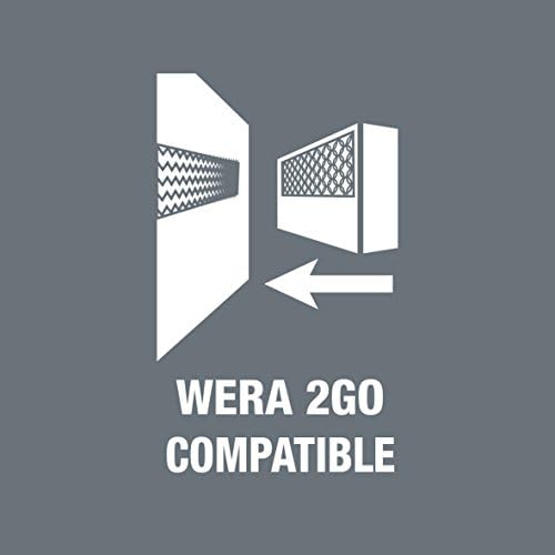 wera 05004357001 wera 2go 2 xl tool container, side view