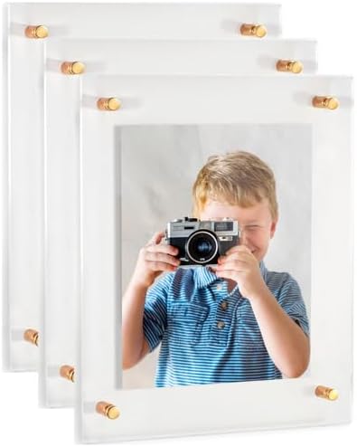ArtToFrames 12x15 Inch Double Panel Floating Acrylic Picture Frame comes by ArtToFrames