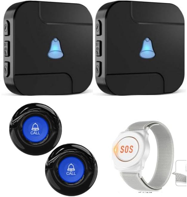 CallToU Wi-Fi Wireless Caregiver Pager Call Button by CallToU