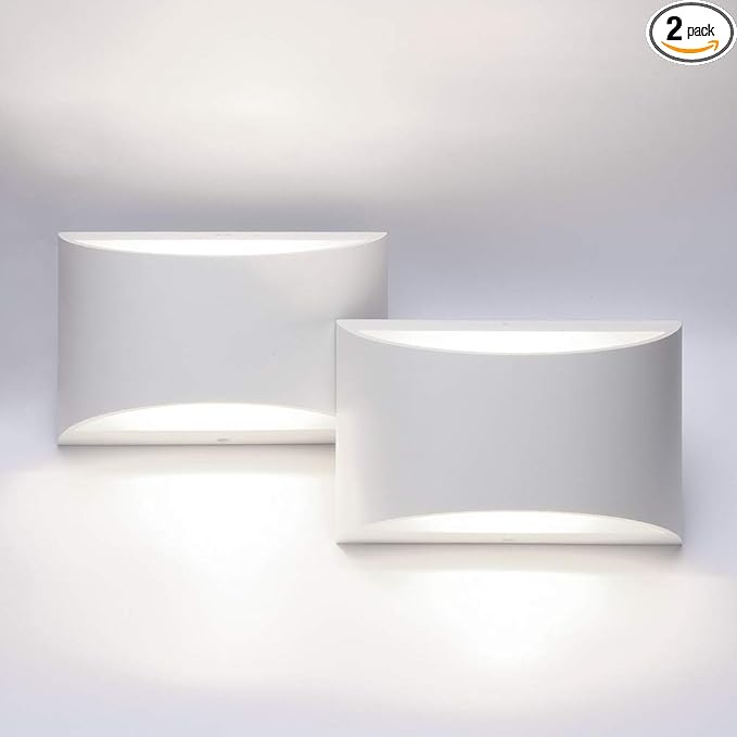 Aipsun Indoor Aluminum Modern LED Wall Sconce Hardwired Interior Wall Lights by Aipsun