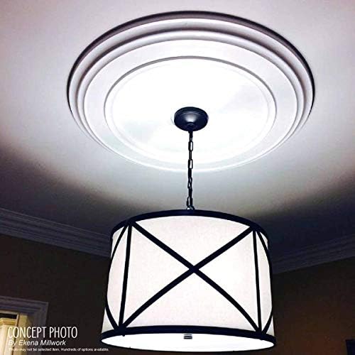 18"OD x 4"ID x 5/8"P Attica Ceiling Medallion (Fits Canopies up to 5")