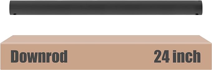 DPXMYG 24 inch Ceiling Fan Downrod by dpxmyg