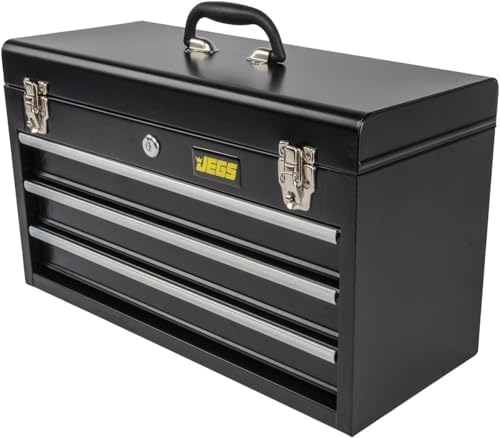 portable 3 drawer tool box, main product view