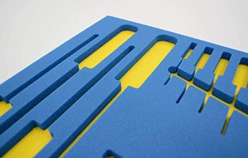 5s tool box shadow foam organizers (2 color) on a desk or shelf