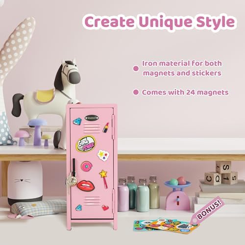 yobro mini locker with lock, 2 keys, 24, package contents