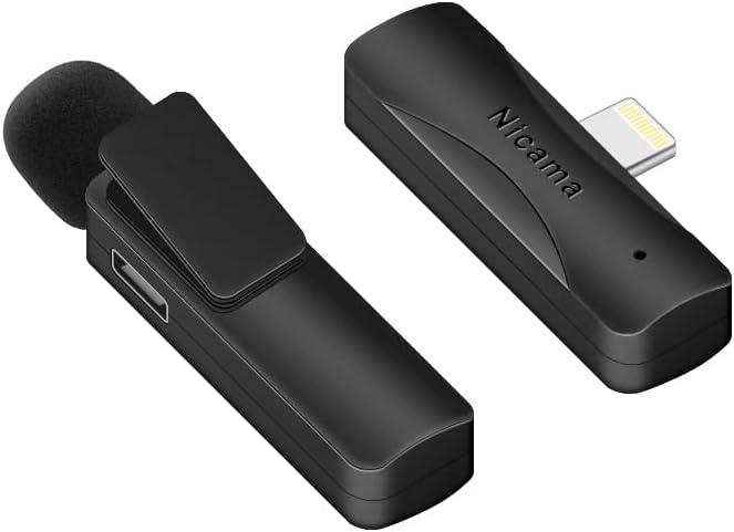 Nicama AS12 USB-C Wireless lavalier Microphone - Image 9