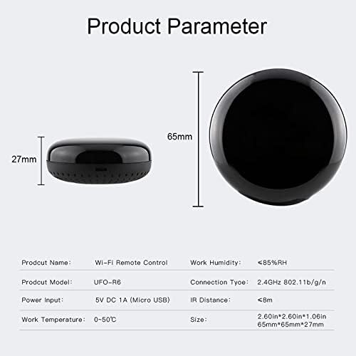 MOES WiFi Smart IR Remote Controller Smart Home Infrared Universal Remote - Image 7