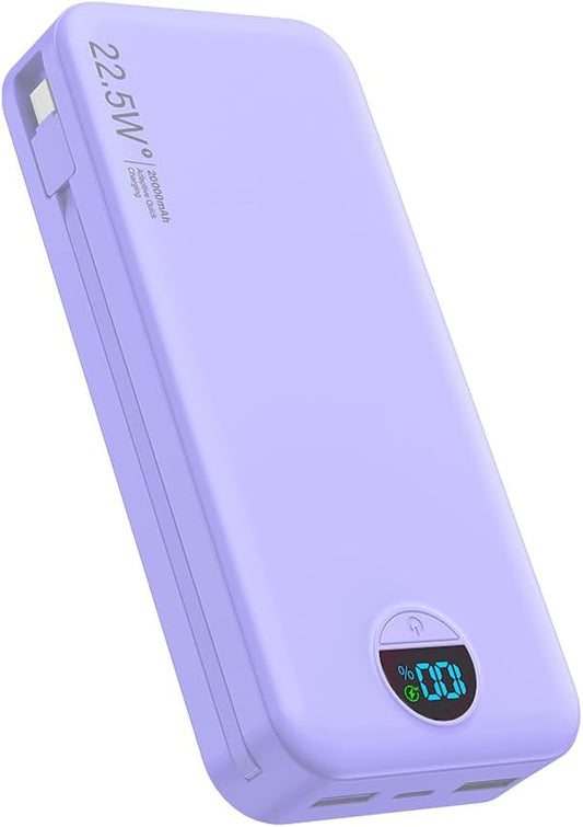 Portable Charger, 20000mAh 22.5W Fast Charging Power Bank by NUSYDDY