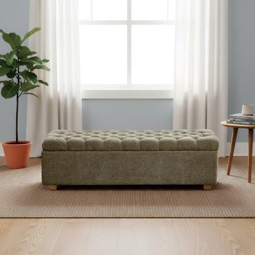 chifee & vingol 60" ottoman with storage oversized on a desk or shelf