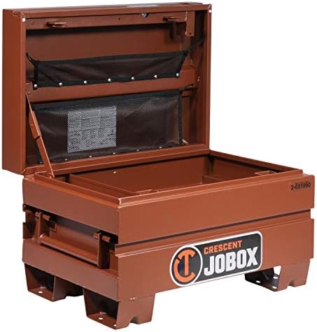 crescent jobox 30" site-vault heavy duty chest, close-up detail